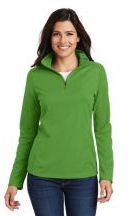 Port Authority® Ladies Pinpoint Mesh 1/2-Zip